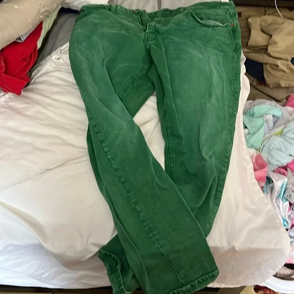 Nice green denim jeans - Picture 1 of 2